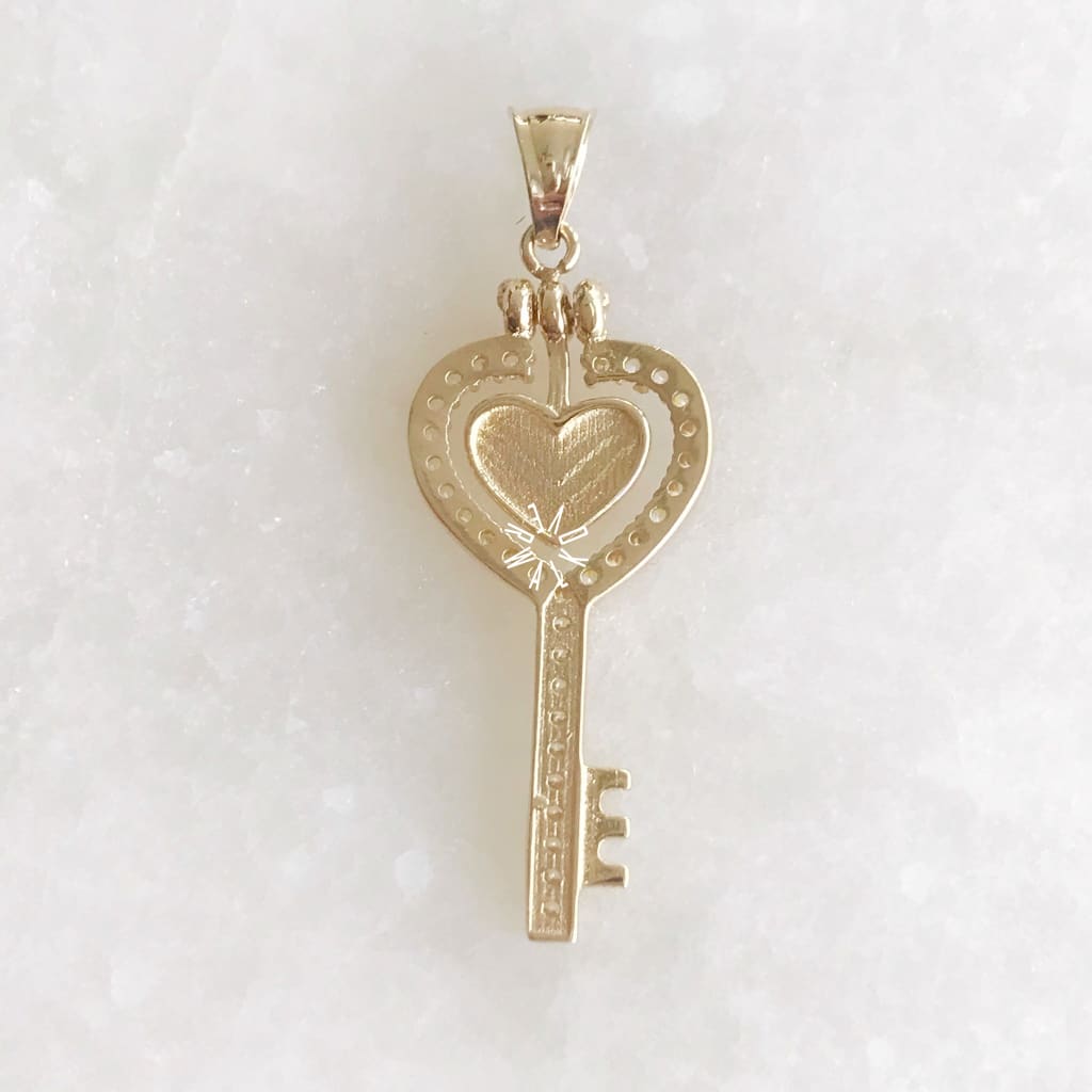 Dije Corazón Oro Amarillo 14K Di-Oa-14-85-070-1A6 Dije