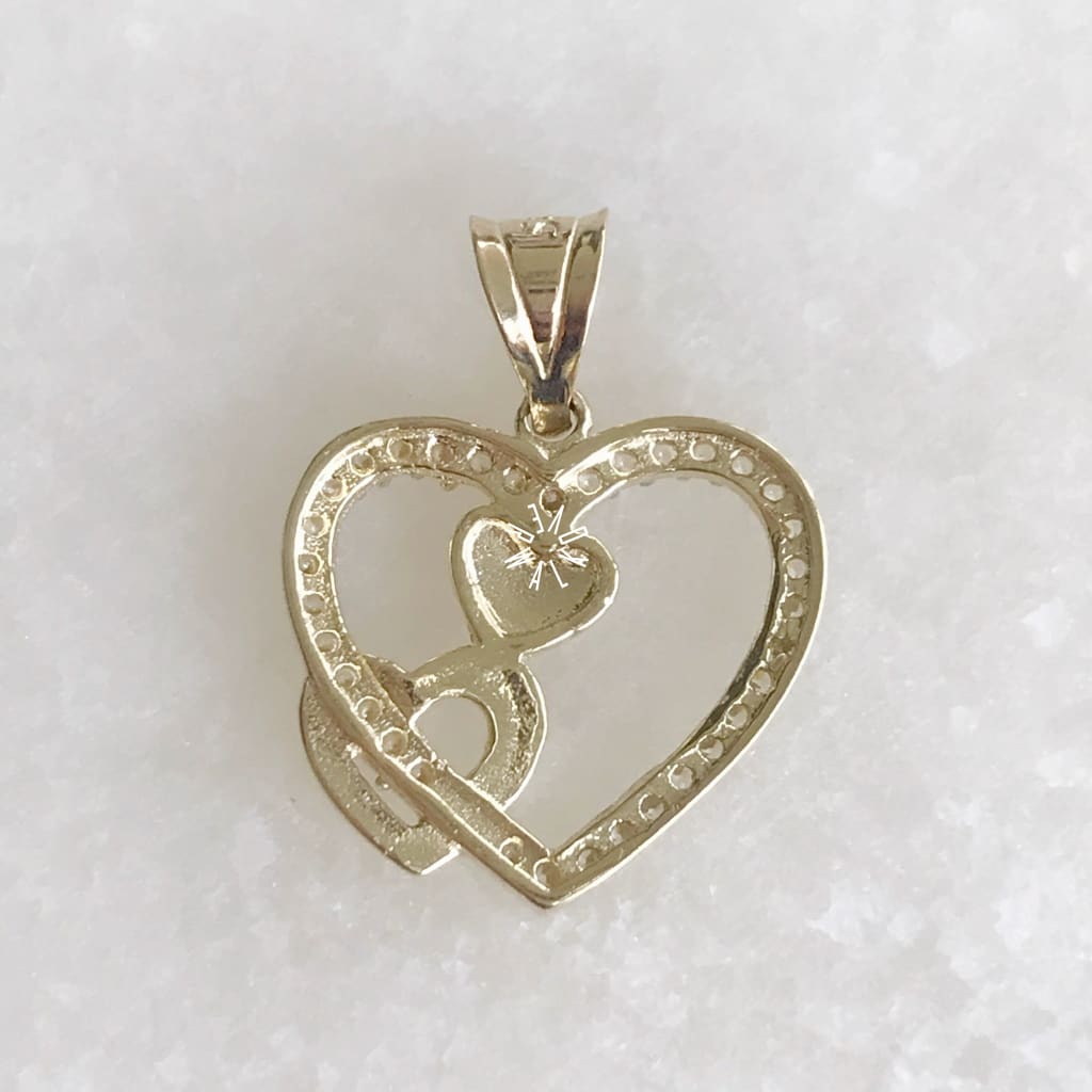 Dije Corazón Oro Amarillo 14K Di-Oa-14-85-077-1A2 Dije