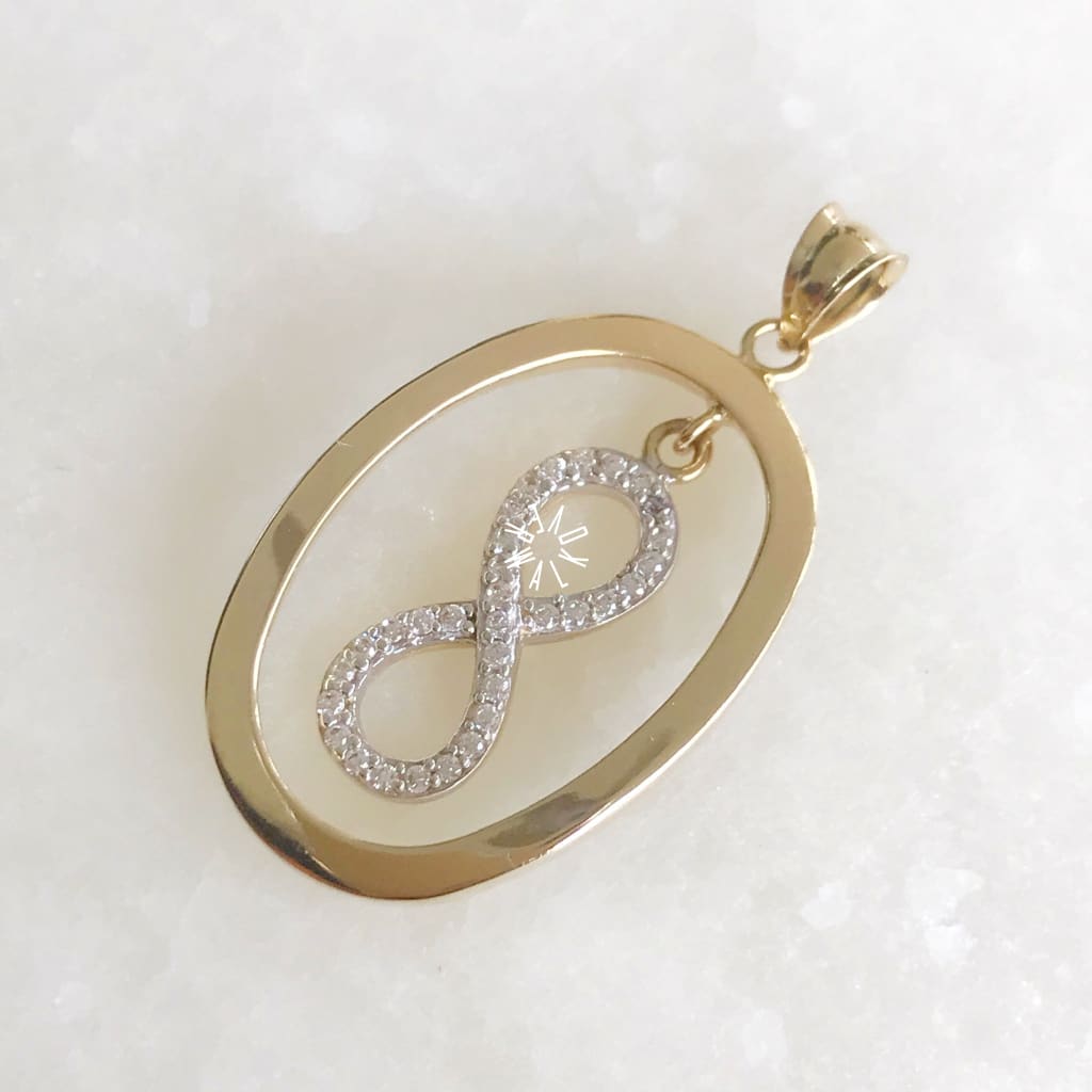 Dije Infinito Oro Amarillo 14K Di-Oa-14-85-079-2A2 Dije