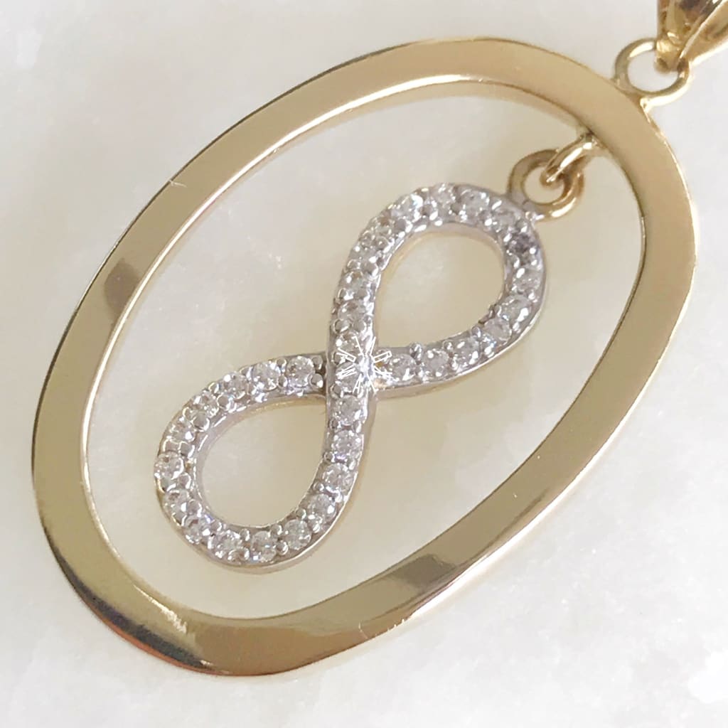 Dije Infinito Oro Amarillo 14K Di-Oa-14-85-079-2A2 Dije
