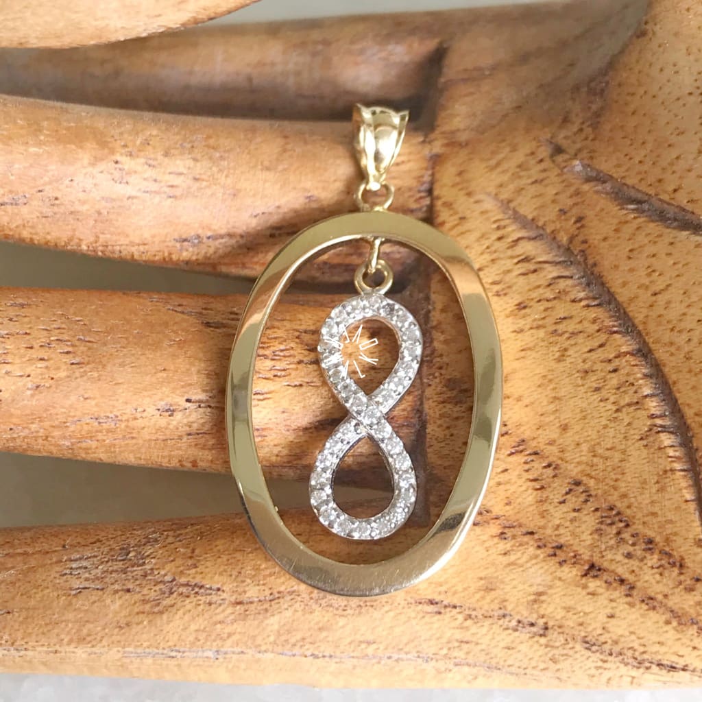 Dije Infinito Oro Amarillo 14K Di-Oa-14-85-079-2A2 Dije