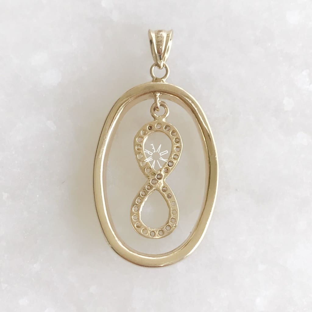 Dije Infinito Oro Amarillo 14K Di-Oa-14-85-079-2A2 Dije