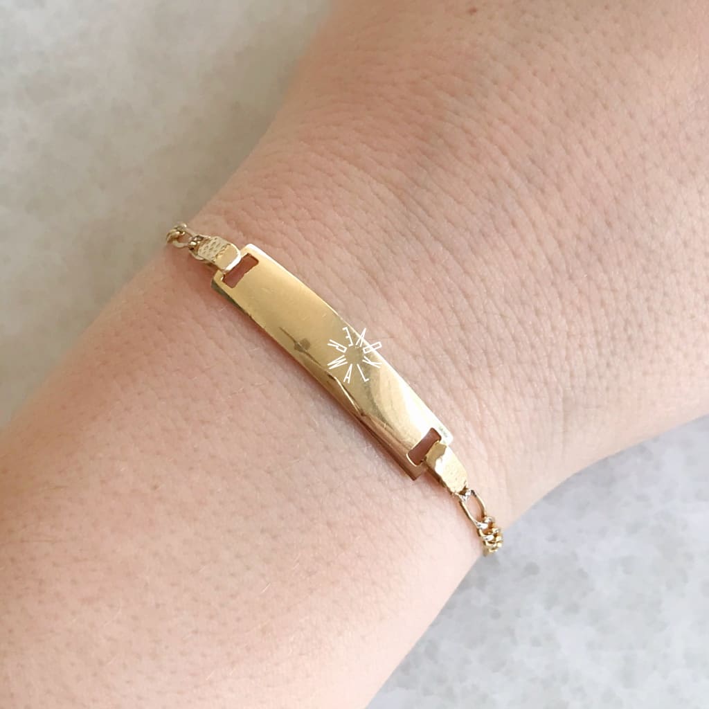 Esclava Para Niño Oro Amarillo 14K E-Oa-14-49-083-2A5 Esclava