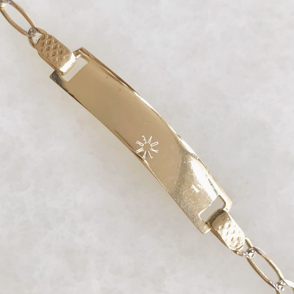 Esclava Para Niño Oro Amarillo 14K E-Oa-14-49-083-2A5 Esclava