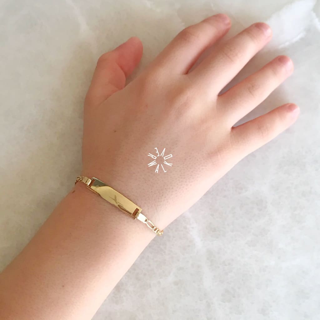 Esclava Para Niño Oro Amarillo 14K E-Oa-14-49-083-2A5 Esclava