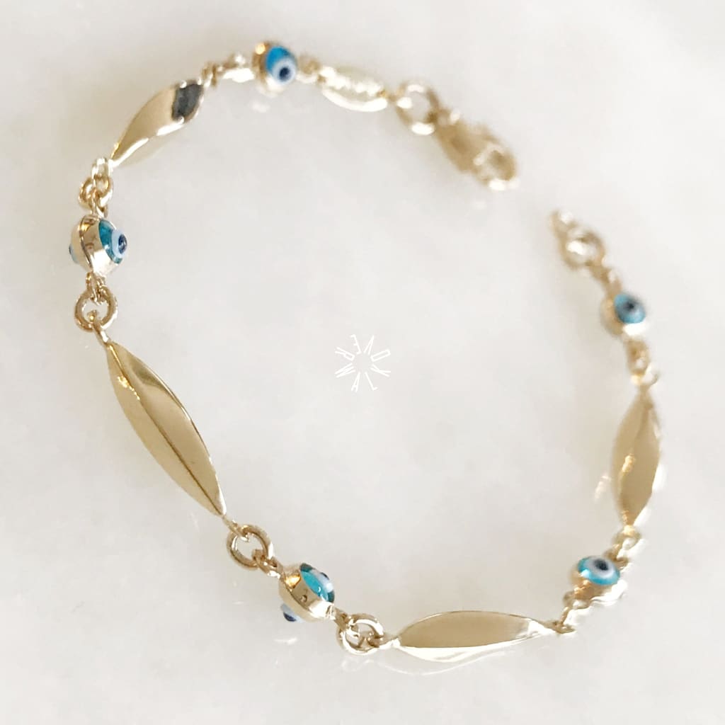 Esclava Para Niño Oro Amarillo 14K E-Oa-14-85-072-2A3 Esclava