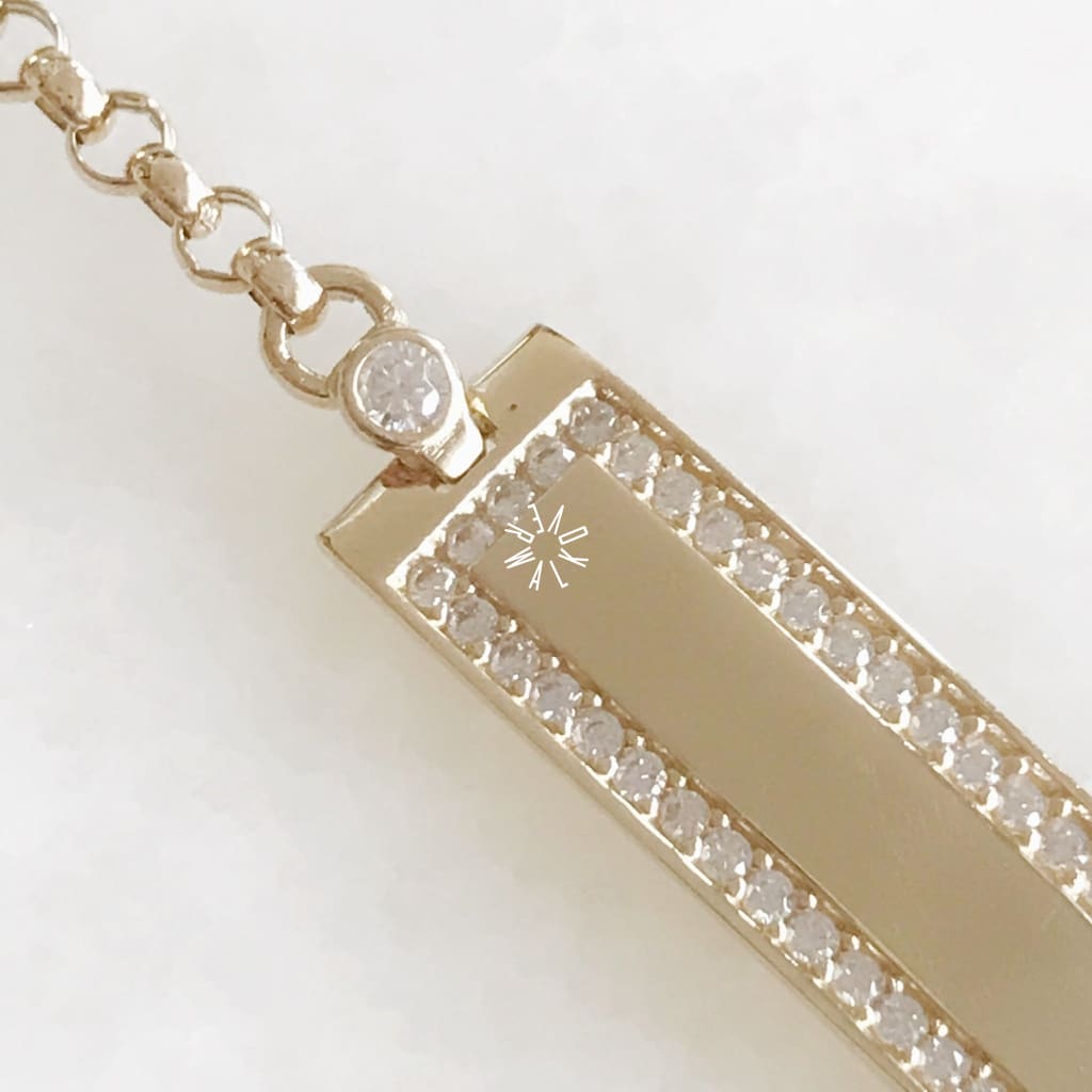 Esclava Para Niño Oro Amarillo 14K E-Oa-14-85-075-3A5 Esclava