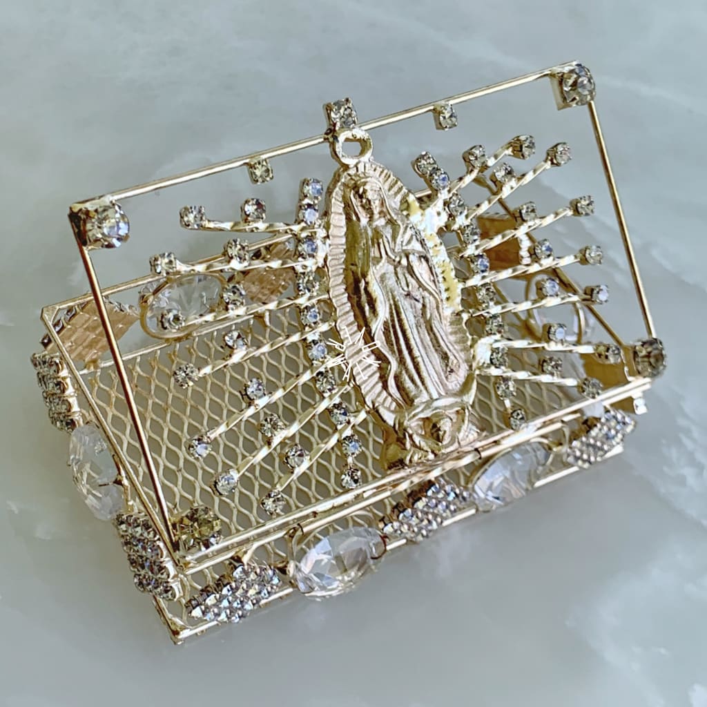 Estuche Con Arras Matrimoniales De La Virgen De Guadalupe Chch-1050-05 Accesorios Boda