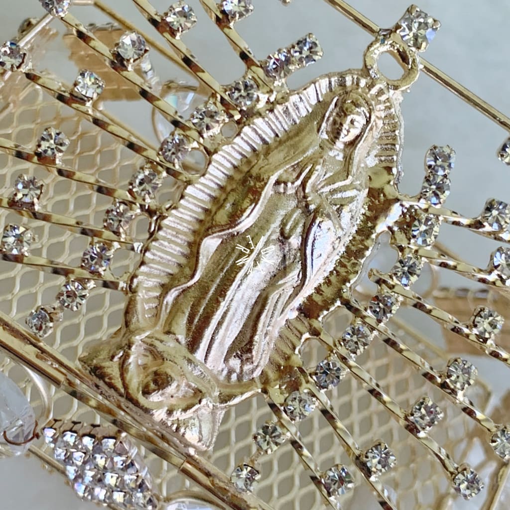 Estuche Con Arras Matrimoniales De La Virgen De Guadalupe Chch-1050-05 Accesorios Boda