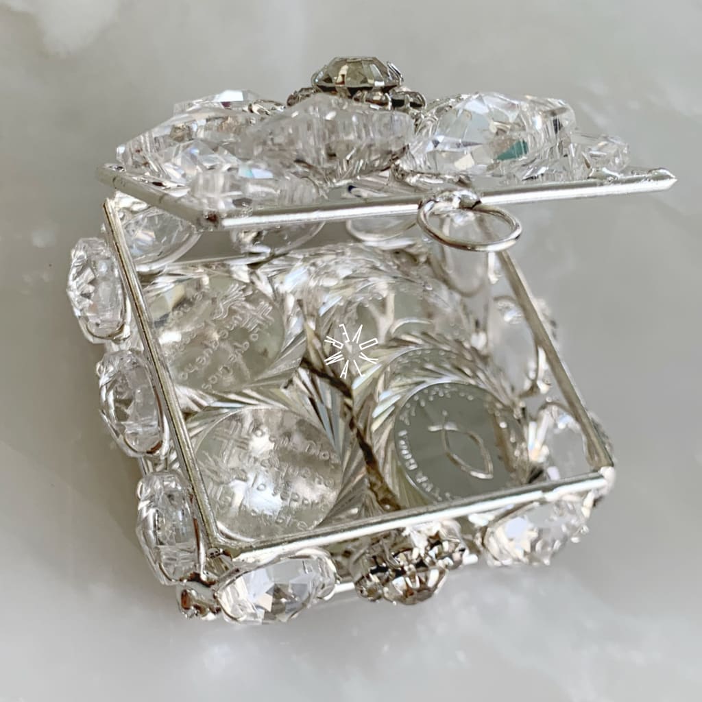 Estuche Con Arras Matrimoniales De Rodio Chch-850-16 Accesorios Boda