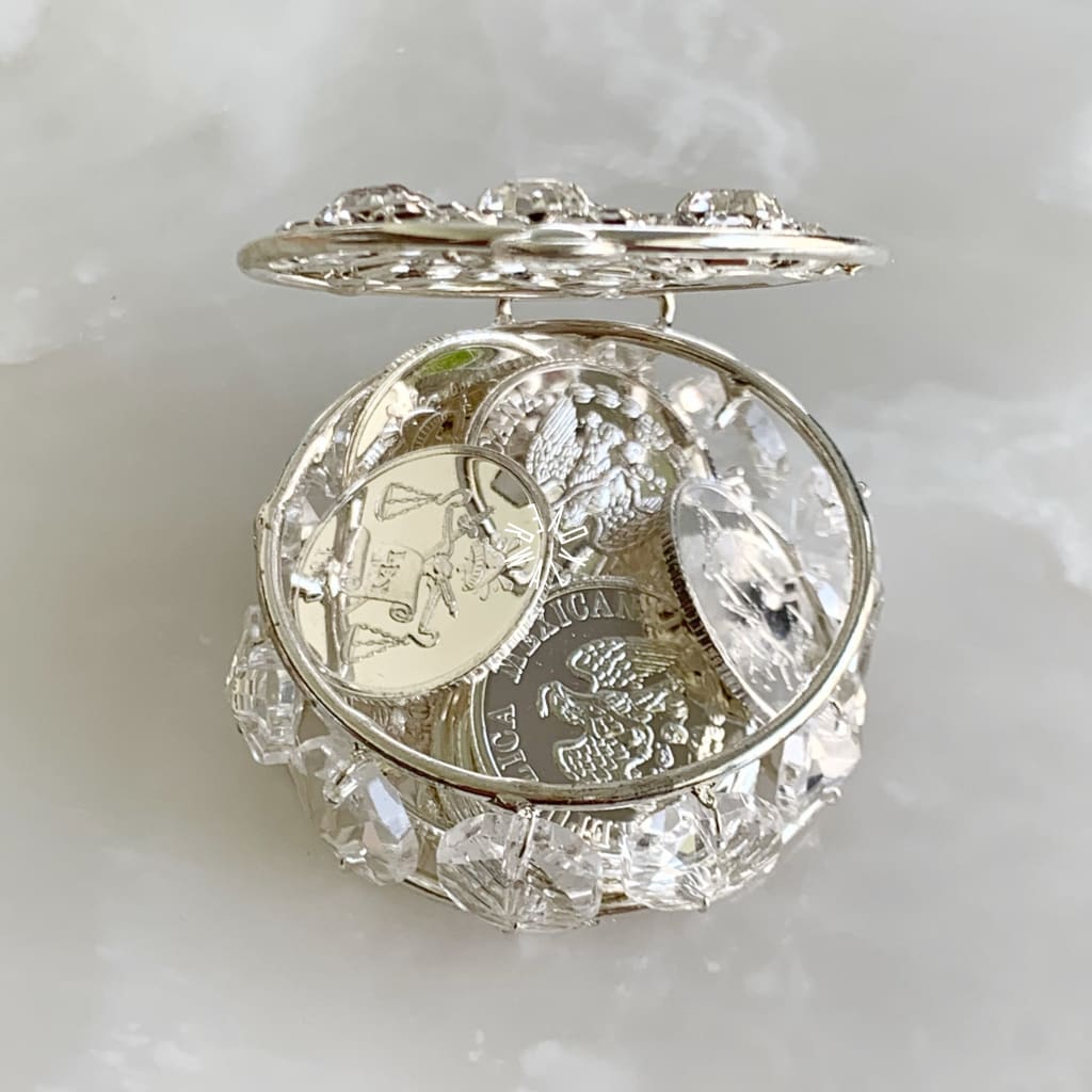 Estuche Con Arras Matrimoniales De Rodio Chch-900-15 Accesorios Boda