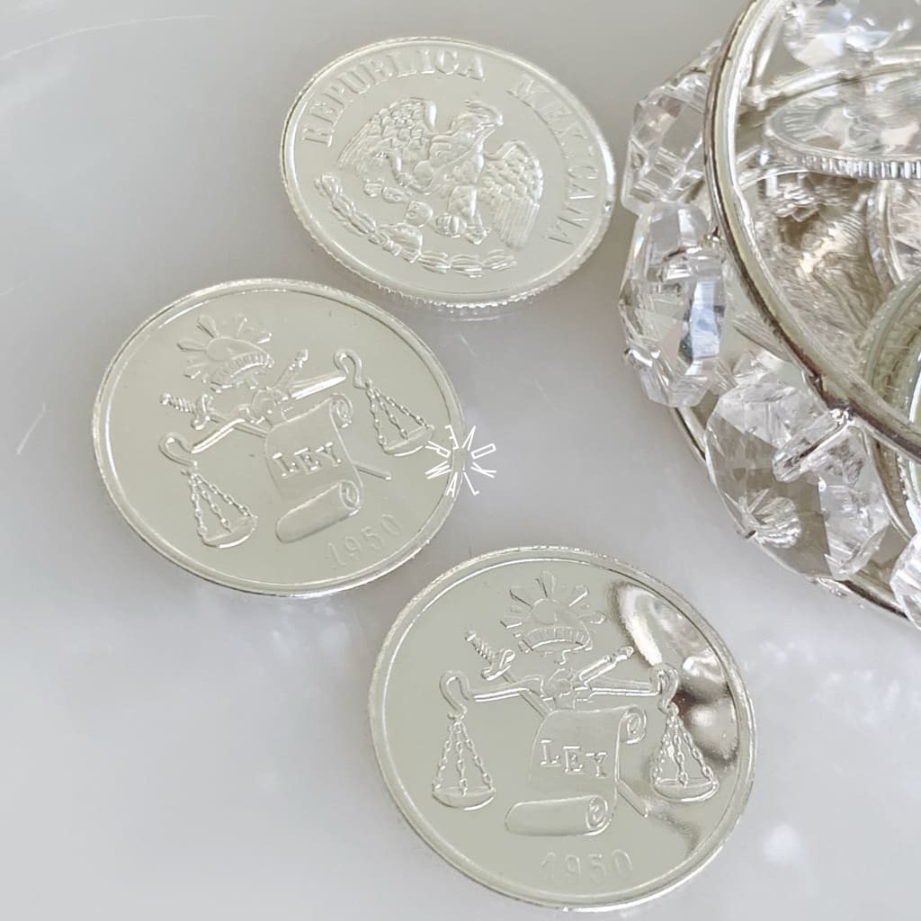 Estuche Con Arras Matrimoniales De Rodio Chch-900-15 Accesorios Boda
