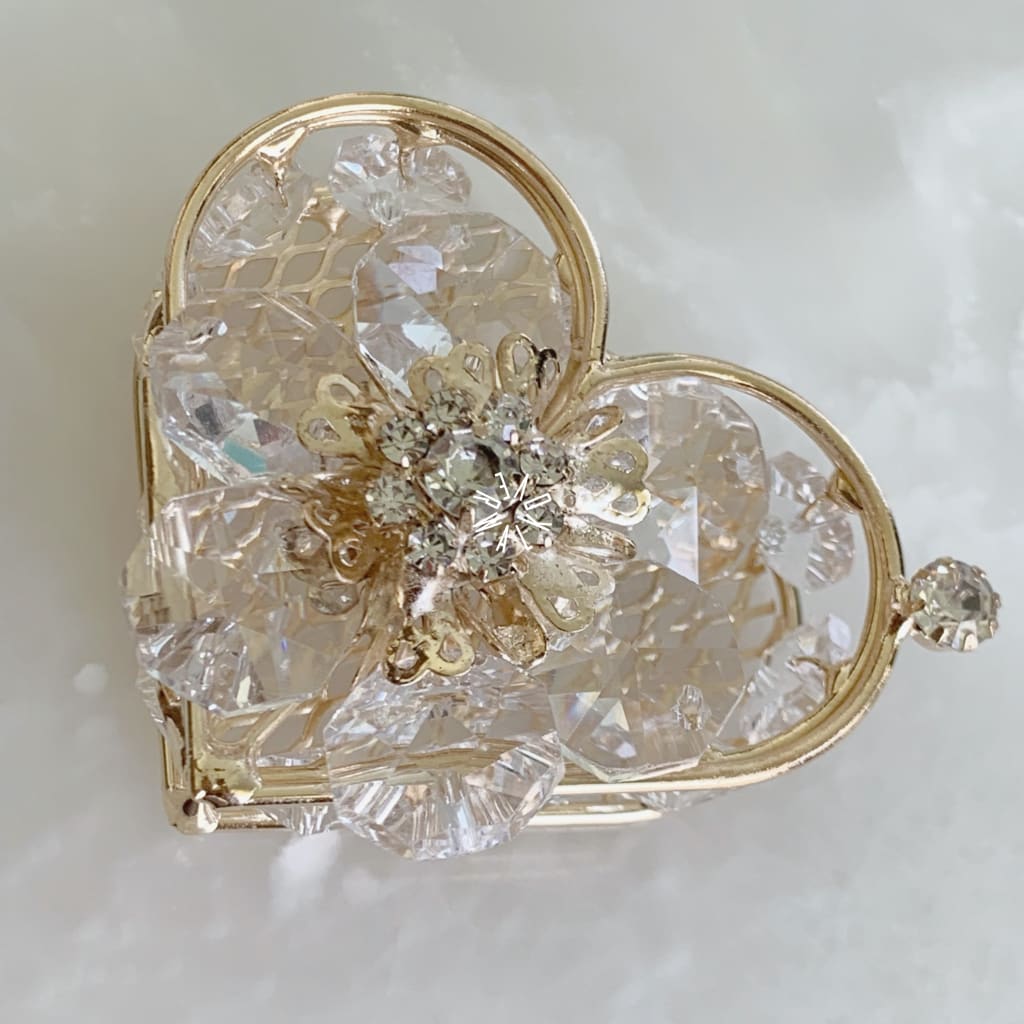 Estuche Corazón Con Arras Matrimoniales De Rodio Chch-850-13 Accesorios Boda