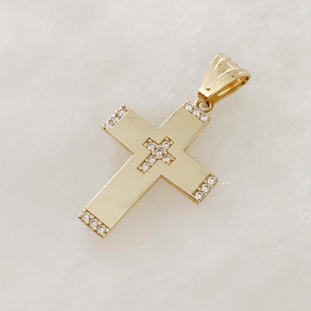CRUZ DE ORO AMARILLO 14K CR-14-85-105-E-1A6
