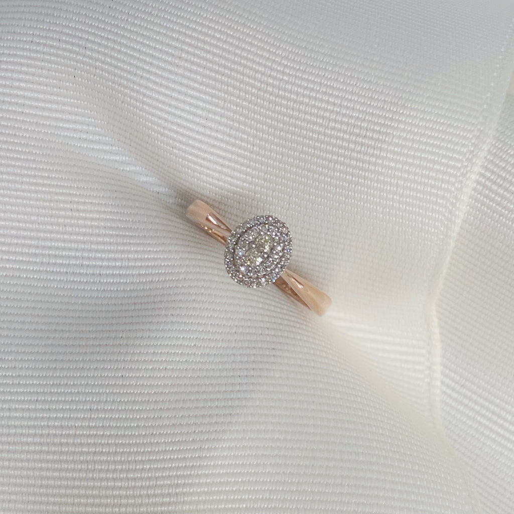ANILLO DE COMPROMISO CON DIAMANTE ORO ROSA BR-OR-14-91-249-08
