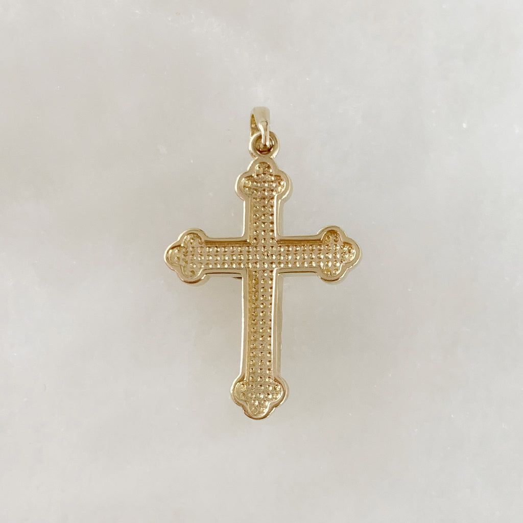 CRISTO DE ORO AMARILLO 14K CR-14-85-90-E-1A7