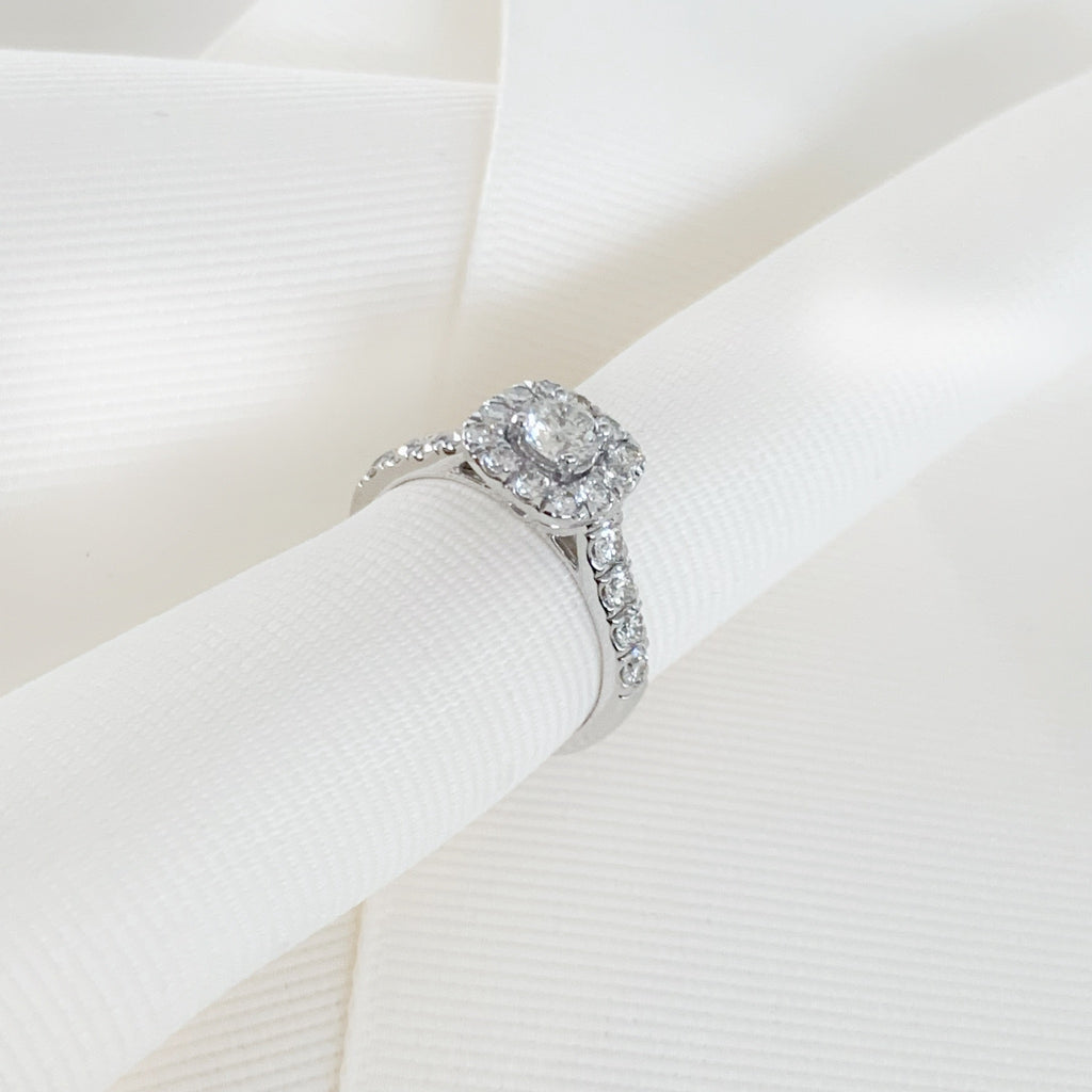 ANILLO DE COMPROMISO CON DIAMANTE ORO BLANCO BR-OB-14-91-699-10