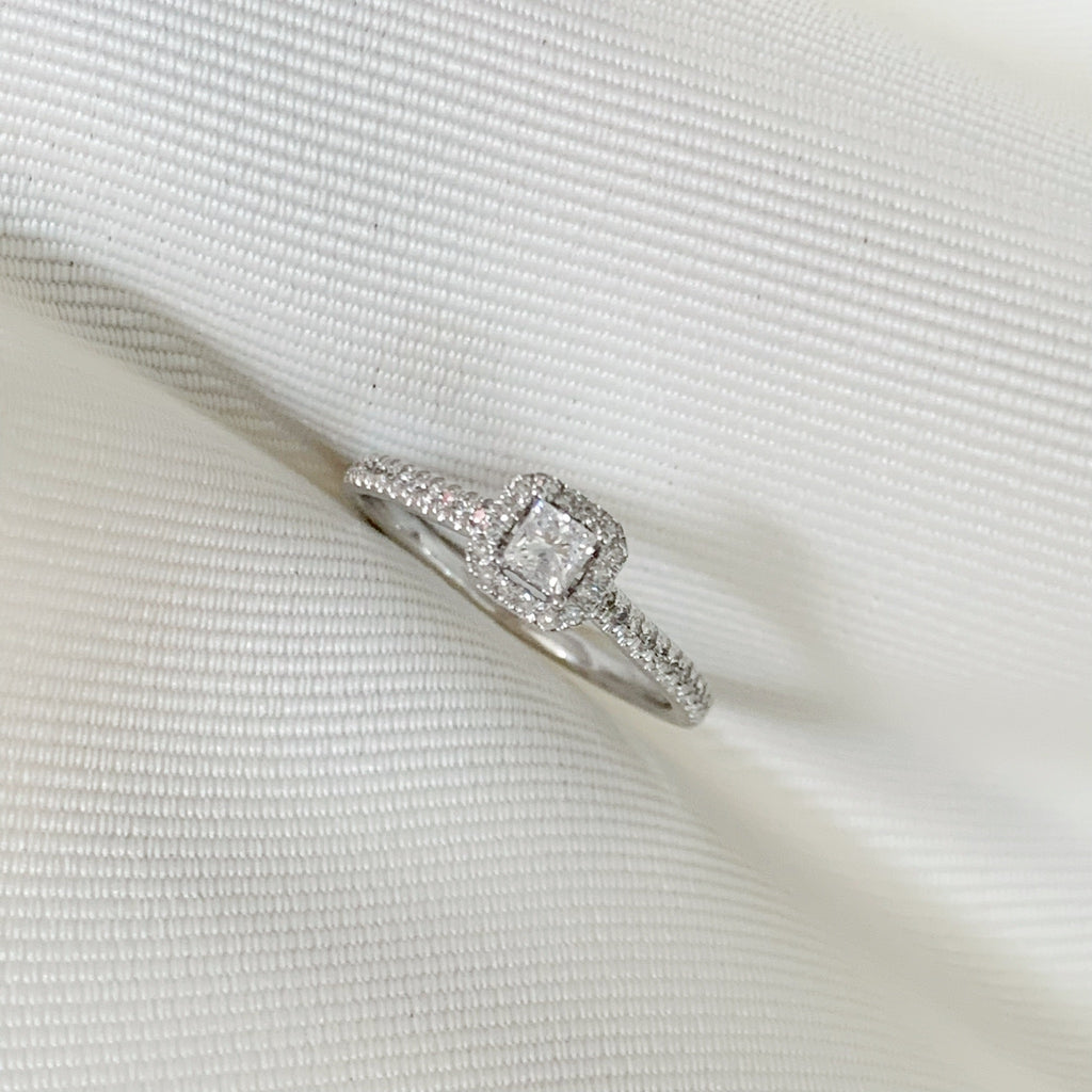 ANILLO DE COMPROMISO CON DIAMANTE ORO BLANCO BR-OB-14-91-399-03