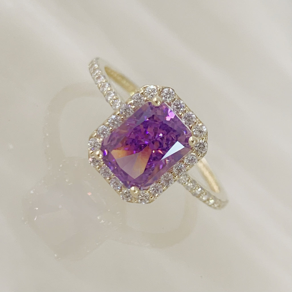 ANILLO DE PROMESA ORO AMARILLO 14K AP-OA-14E-85-86-2A3