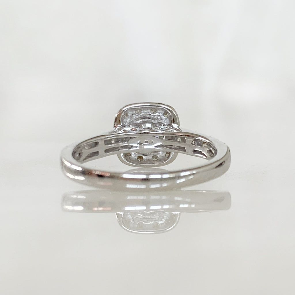 ANILLO DE COMPROMISO CON DIAMANTE ORO BLANCO BR-OB-14-91-699-10