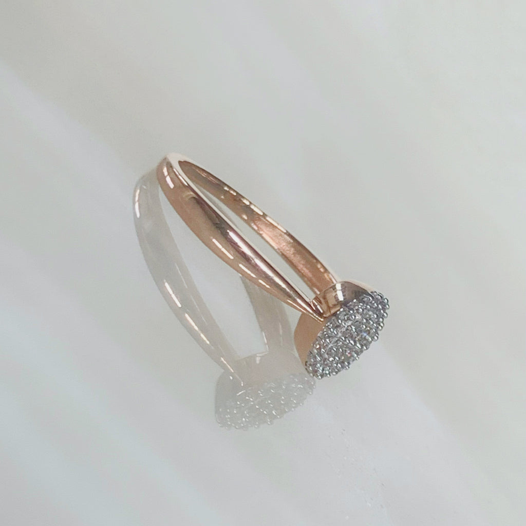 ANILLO DE COMPROMISO CON DIAMANTE ORO ROSA BR-OR-14-91-249-08