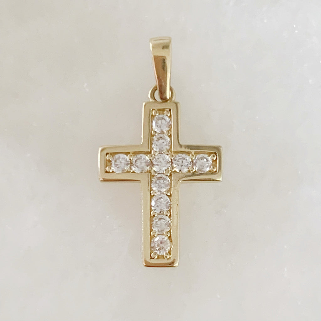 CRUZ DE ORO AMARILLO 14K CR-14-85-107-E-1A0