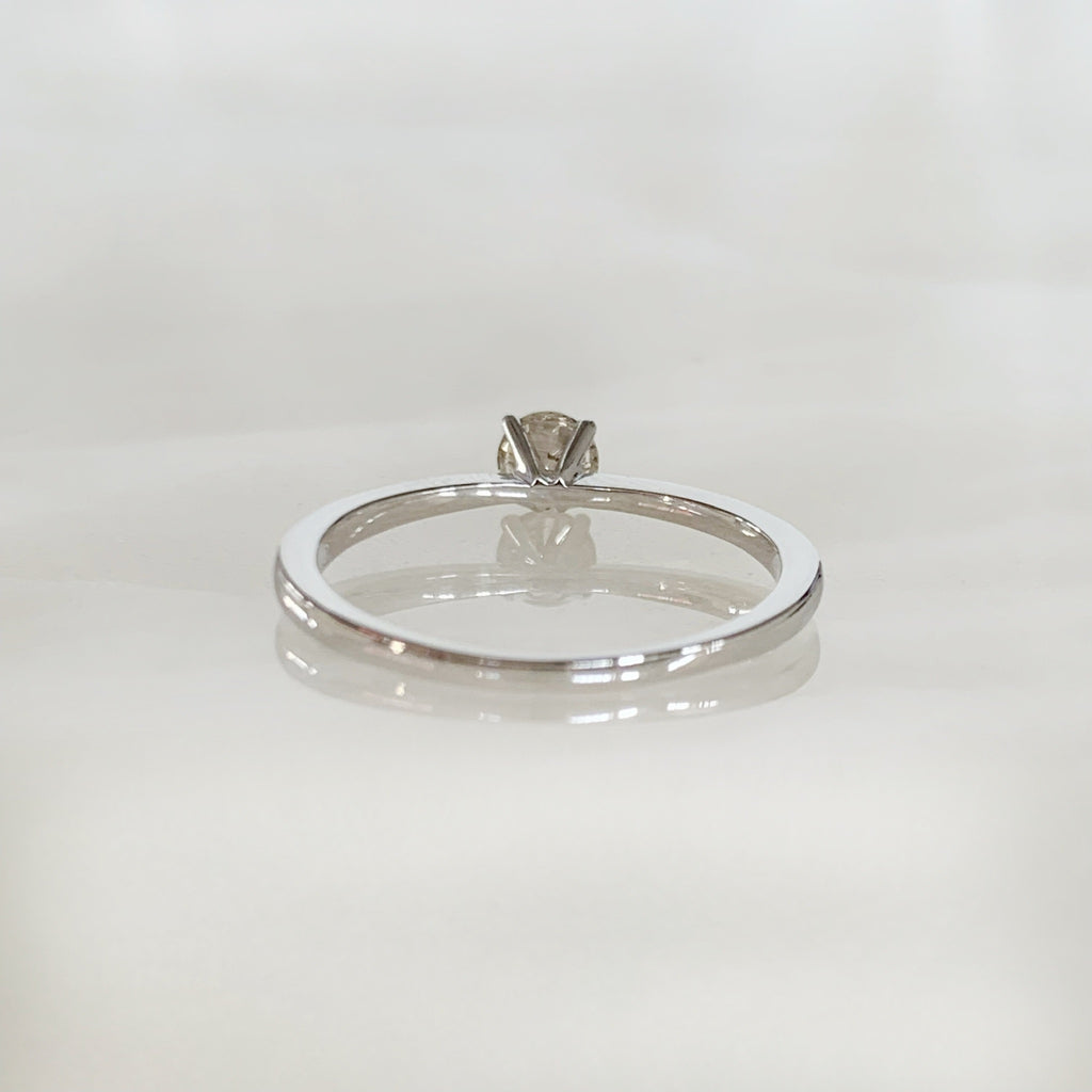 ANILLO DE COMPROMISO CON DIAMANTE ORO BLANCO BR-OB-14-91-399-08