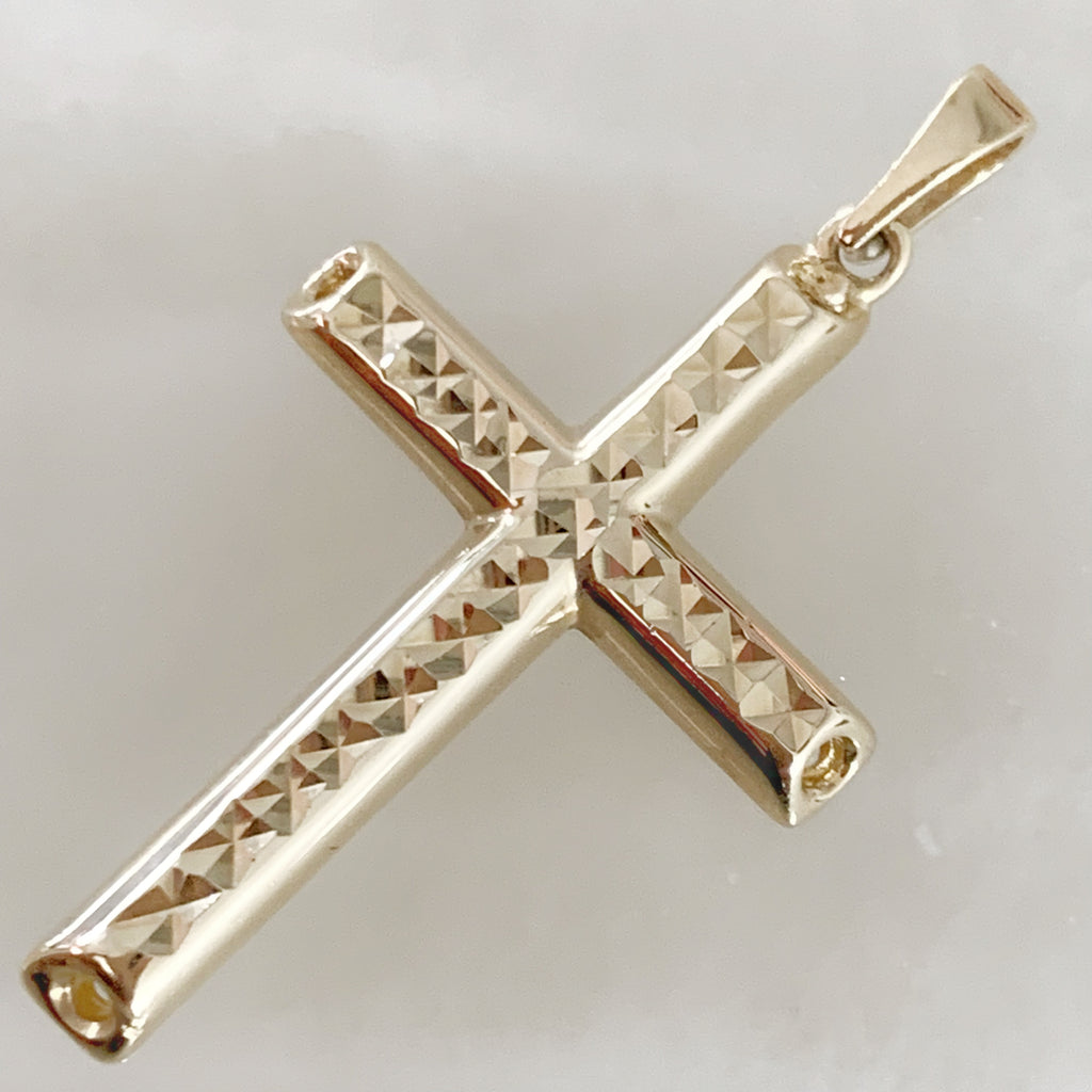CRUZ DE ORO AMARILLO 14K CR-14-85-102-E-1A3
