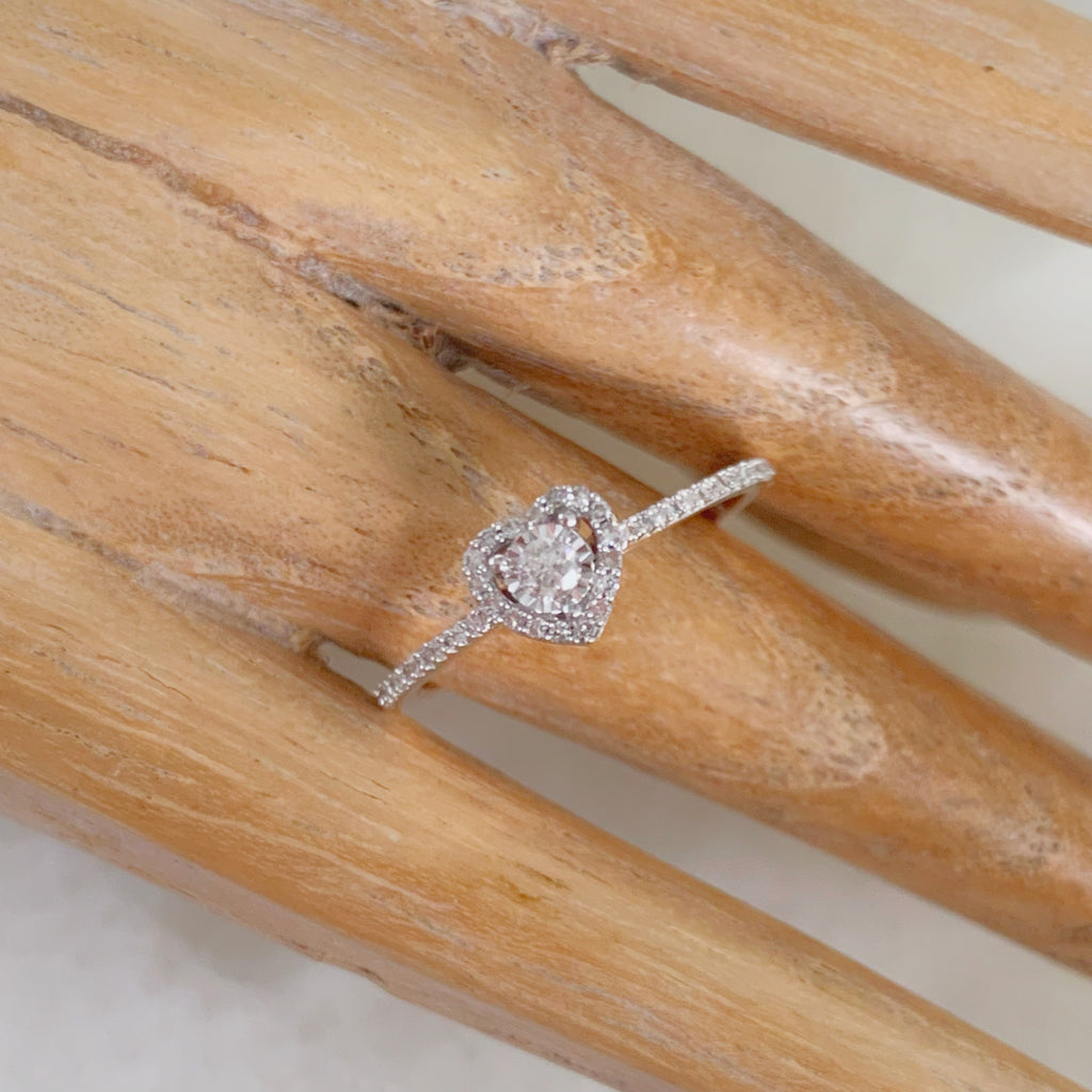 ANILLO DE COMPROMISO CON DIAMANTE ORO ROSA BR-OR-14-91-199-06