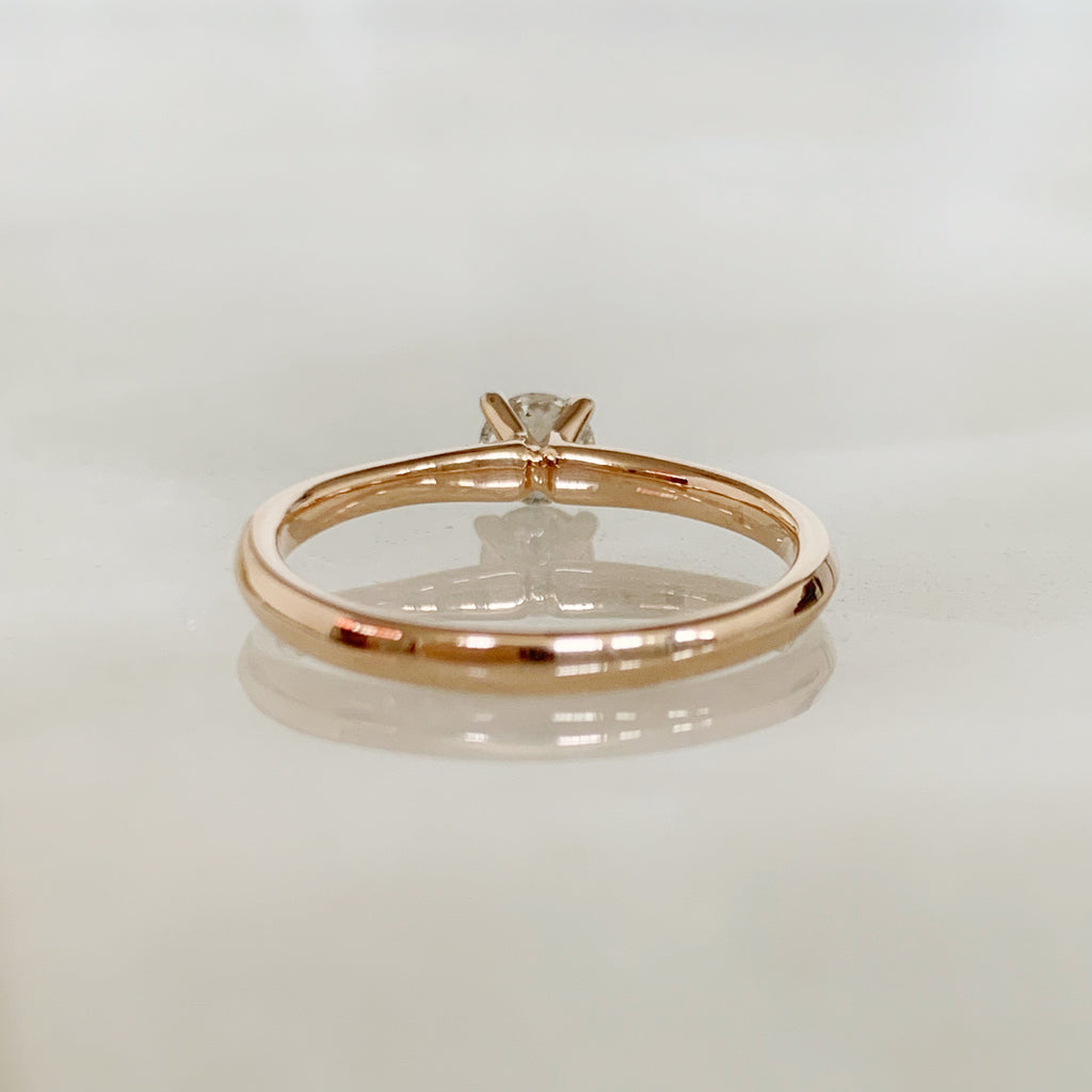 ANILLO DE COMPROMISO CON DIAMANTE ORO ROSA BR-OR-14-91-399-04
