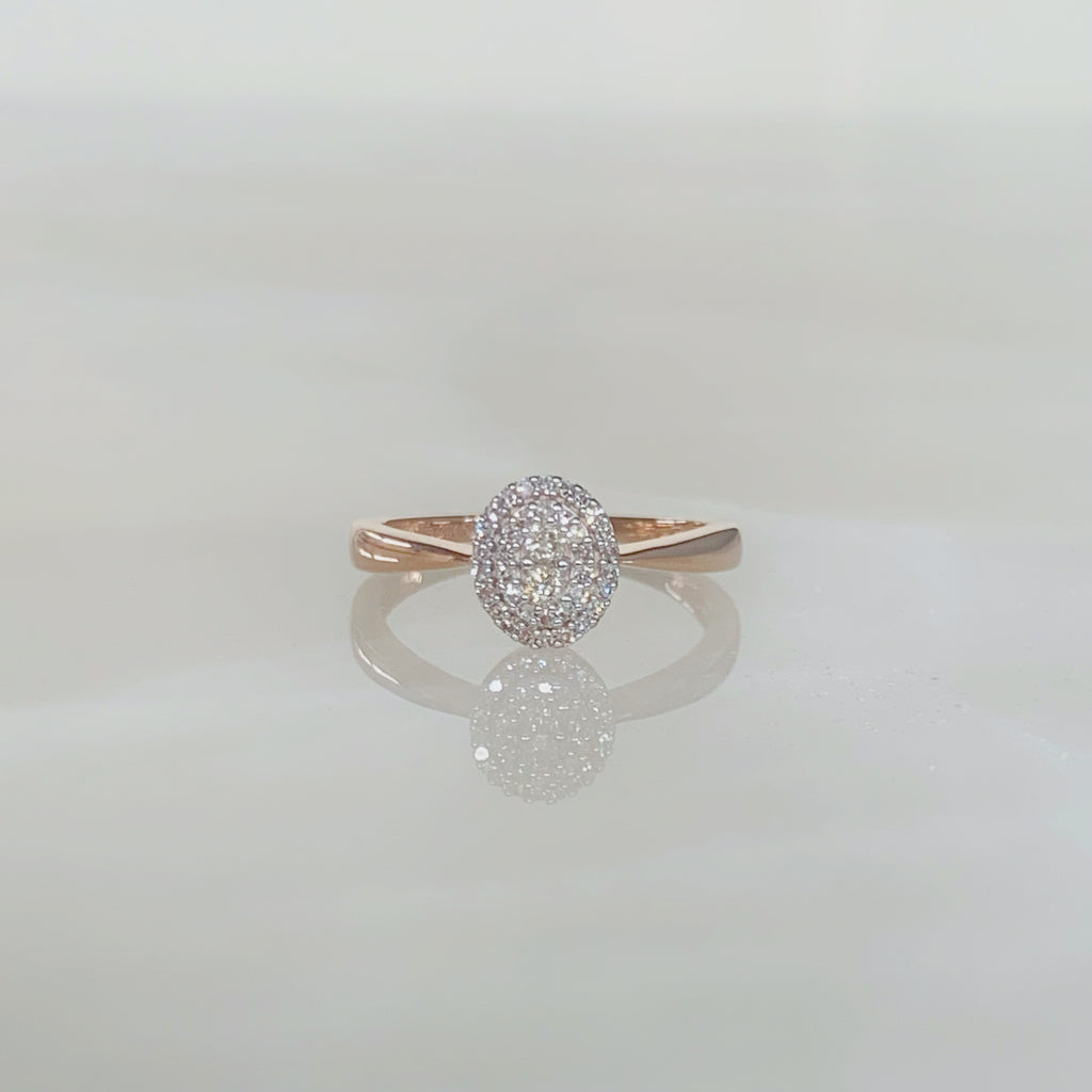 ANILLO DE COMPROMISO CON DIAMANTE ORO ROSA BR-OR-14-91-249-08