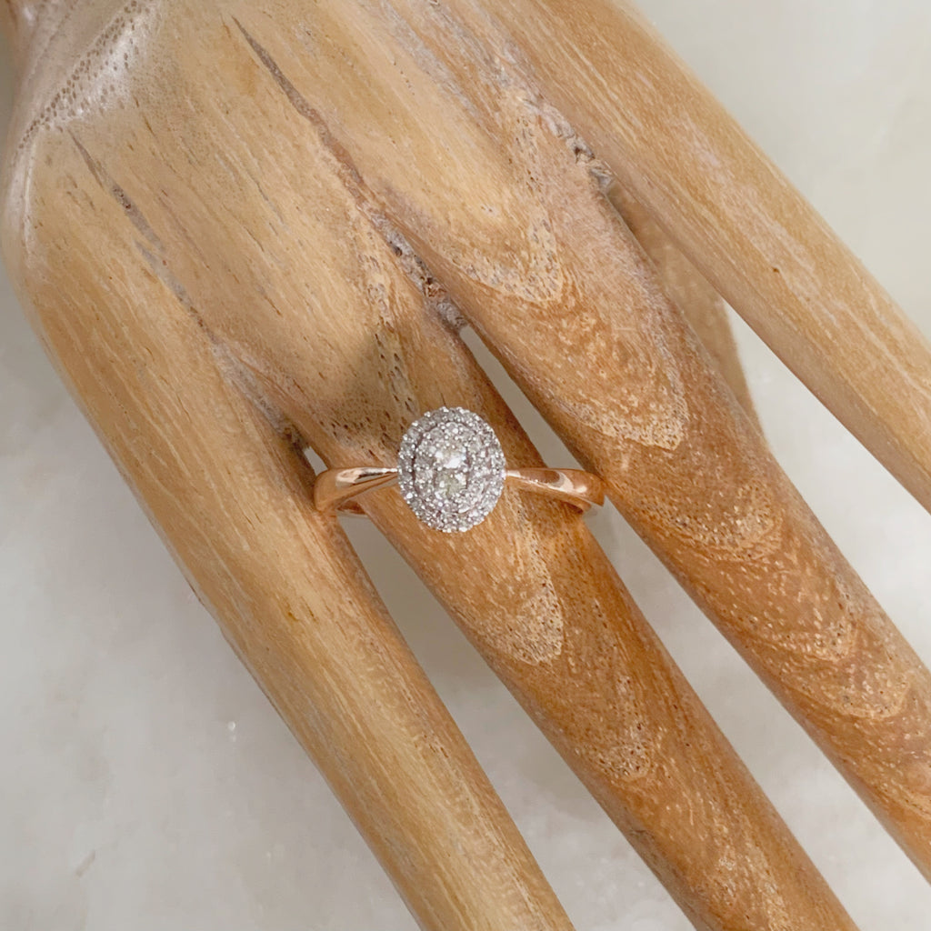 ANILLO DE COMPROMISO CON DIAMANTE ORO ROSA BR-OR-14-91-249-08
