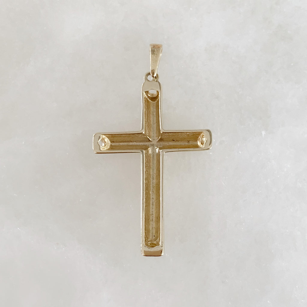 CRUZ DE ORO AMARILLO 14K CR-14-85-102-E-1A3