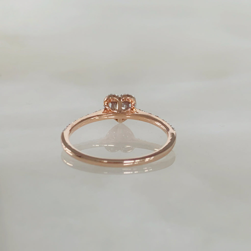 ANILLO DE COMPROMISO CON DIAMANTE ORO ROSA BR-OR-14-91-199-06