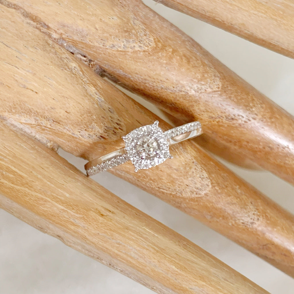 ANILLO DE COMPROMISO CON DIAMANTE ORO BLANCO BR-OB-14-91-299-13