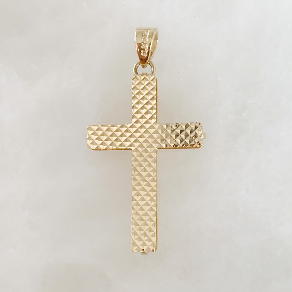 CRUZ DE ORO AMARILLO 14K CR-14-85-99-E-1A3