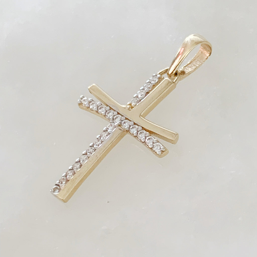 CRUZ DE ORO AMARILLO 14K CR-14-85-106-E-1A0