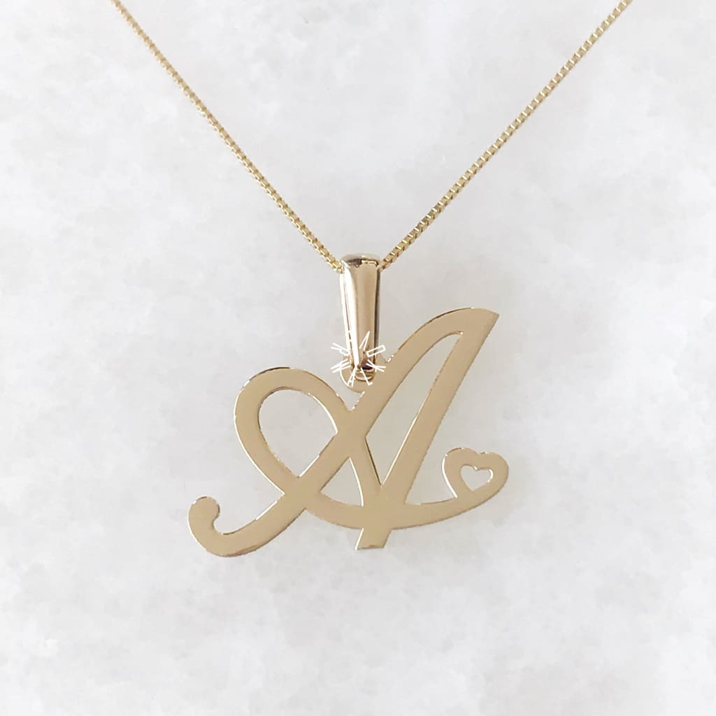 Inicial Oro 14K Vi545-D Iniciales