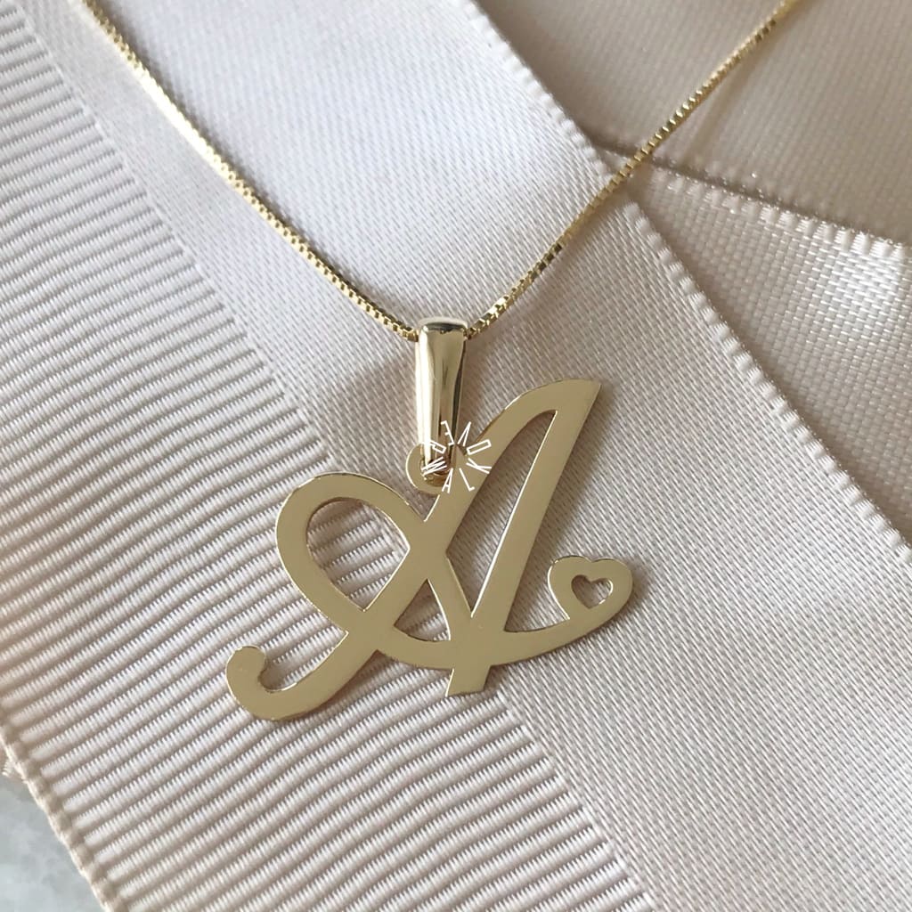 Inicial Oro 14K Vi545-D Iniciales