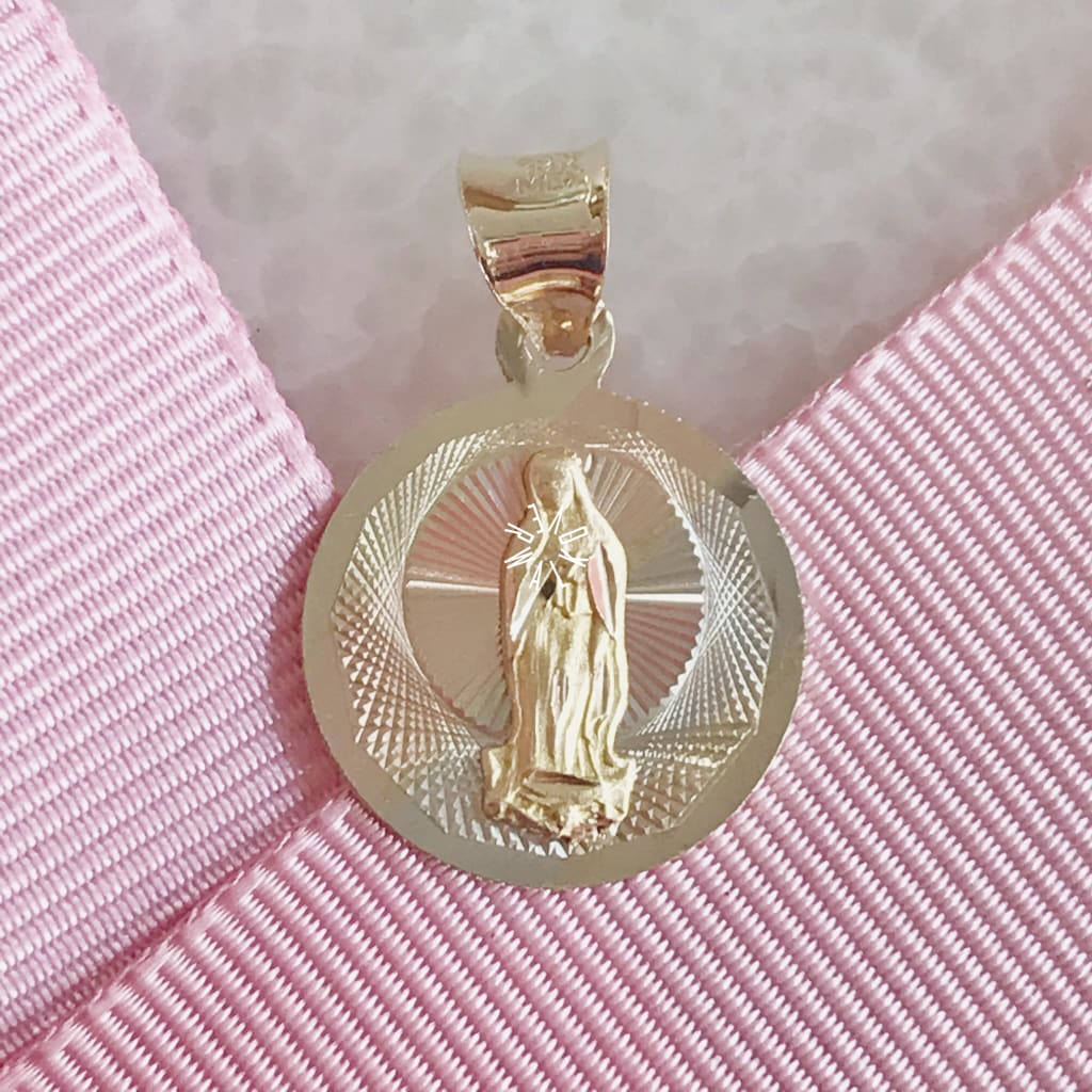 Medalla De La Virgen Guadalupe Oro 14K Mevg-14-094-1A0 Medalla