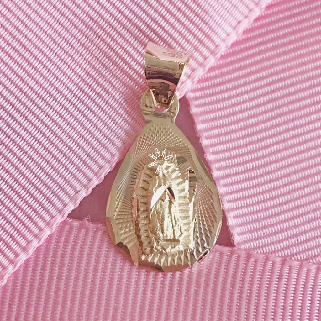 Medalla De La Virgen Guadalupe Oro 14K Mevg-14-096-0A8 Medalla