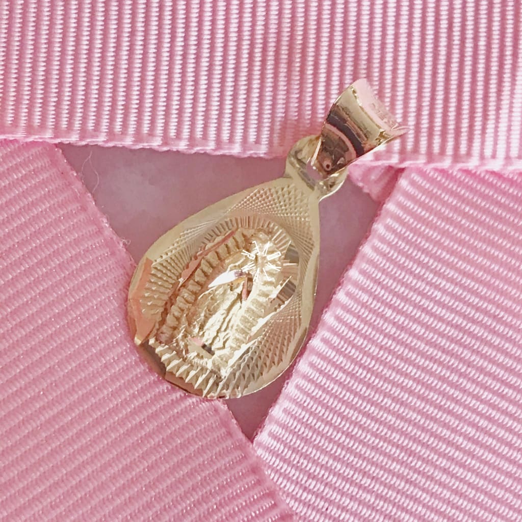 Medalla De La Virgen Guadalupe Oro 14K Mevg-14-096-0A8 Medalla