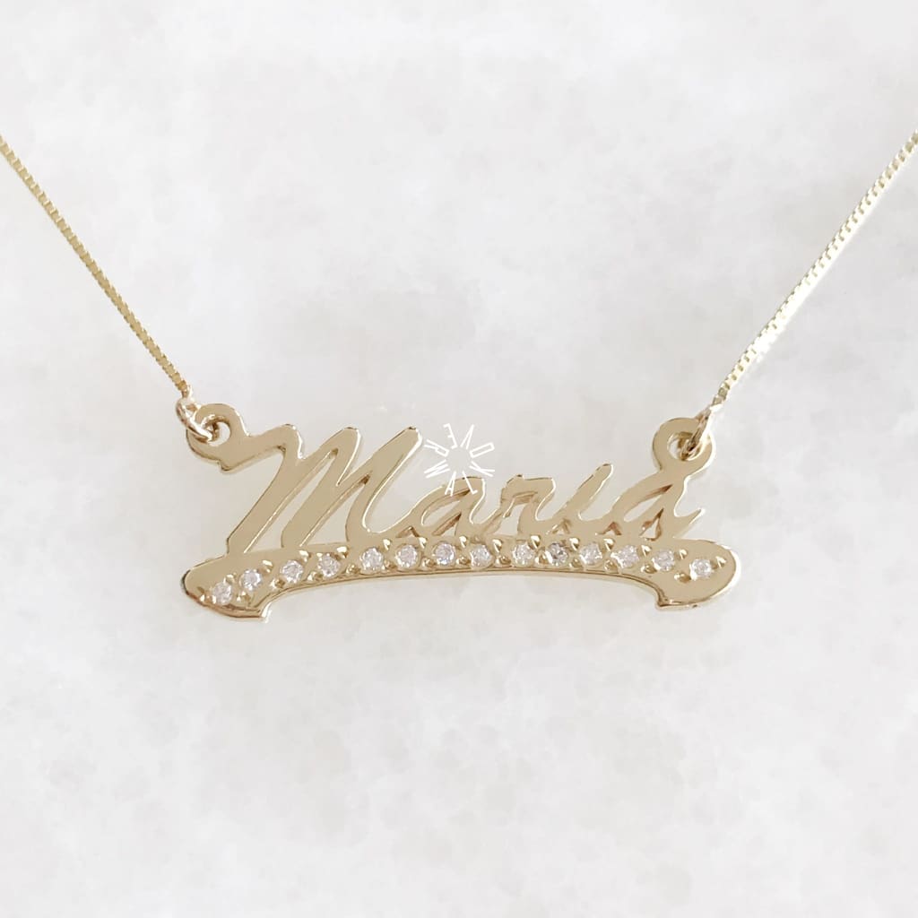 Nombre Oro 14K Z1936-D Nombre