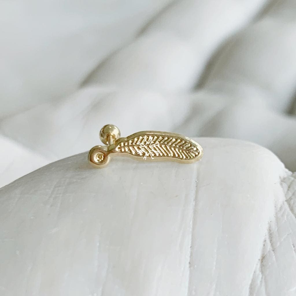 Piercing Oro Amarillo 10K Single-089-8Us